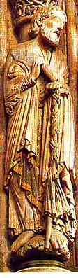 saint Jacques au portail de la Gloire